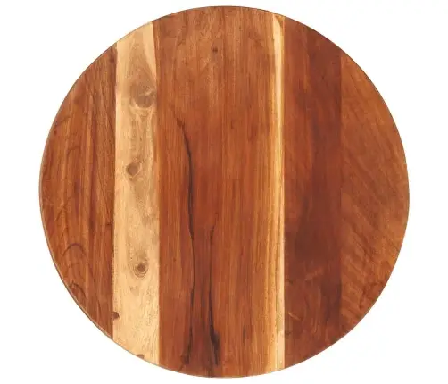 Galda Virsma, 25-27 Mm, 40 Cm, Apaļa, Akācijas Masīvkoks Vidaxl