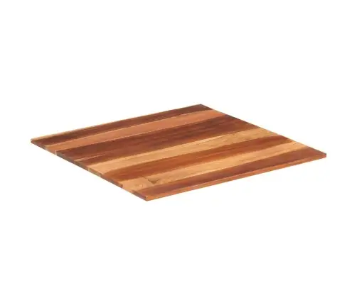 Galda Virsma, 15-16 Mm, 70X70 Cm, Akācijas Masīvkoks Vidaxl