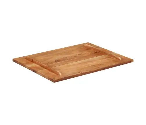 Galda Virsma, 25-27 Mm, 70X90 Cm, Akācijas Masīvkoks Vidaxl