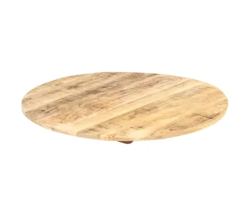 Galda Virsma, 15-16 Mm, 50 Cm, Apaļa, Mango Masīvkoks Vidaxl