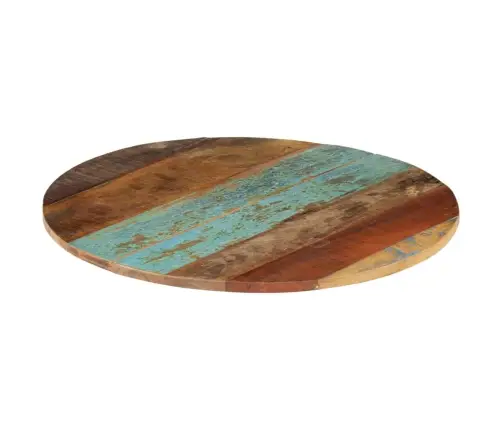 Ümmargune Lauaplaat 60 Cm 15–16 Mm Toekas Taaskasutatud Puit