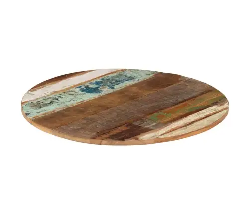 Apaļa Galda Virsma, 70 Cm, 15-16 Mm, Pārstrādāts Masīvkoks Vidaxl