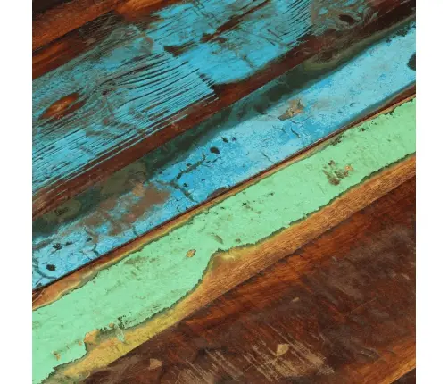 Apaļa Galda Virsma, 60 Cm, 25-27 Mm, Pārstrādāts Masīvkoks Vidaxl