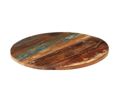 Ümmargune Lauaplaat 70 Cm 25–27 Mm Toekas Taaskasutatud Puit