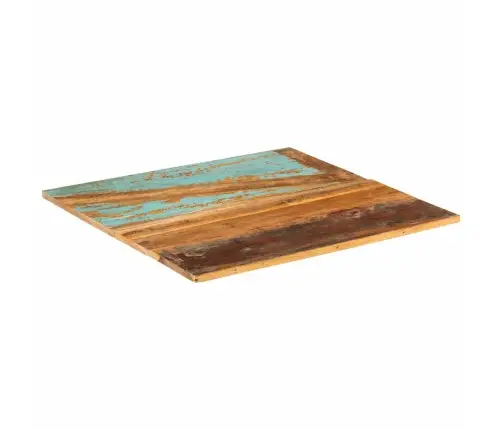 Galda Virsma, Kvadrāta, 70X70 Cm, 15-16 Mm, Pārstrādāts Koks Vidaxl