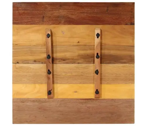 Galda Virsma, Kvadrāta, 70X70 Cm, 15-16 Mm, Pārstrādāts Koks Vidaxl