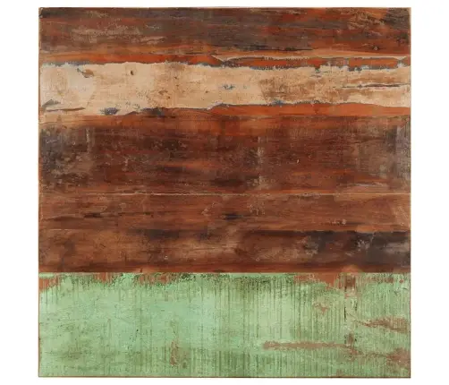 Galda Virsma, Kvadrāta, 80X80 Cm, 15-16 Mm, Pārstrādāts Koks Vidaxl