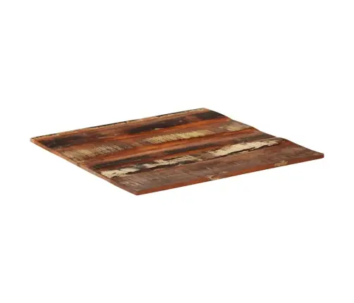 Galda Virsma, Kvadrāta, 80X80 Cm, 15-16 Mm, Pārstrādāts Koks Vidaxl