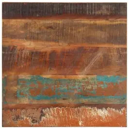 Ruudukujuline Lauaplaat 60X60 Cm 25–27 Mm Taaskasutatud Puit