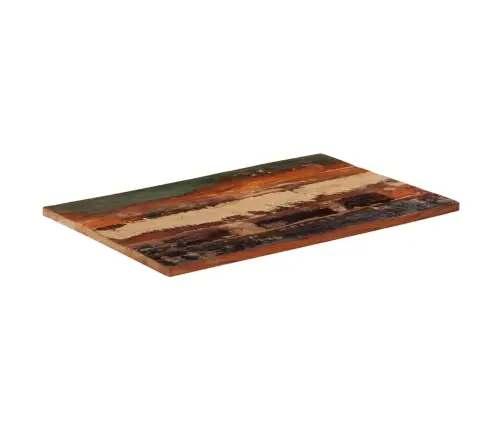 Ristkülikukujuline Lauaplaat 60X90 Cm 25–27 Mm Taastatud Puit