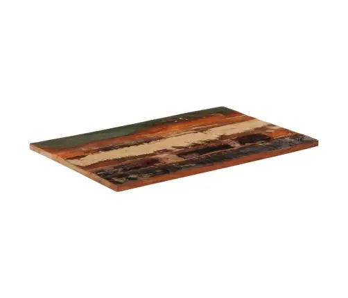 Ristkülikukujuline Lauaplaat 60X90 Cm 25–27 Mm Taastatud Puit