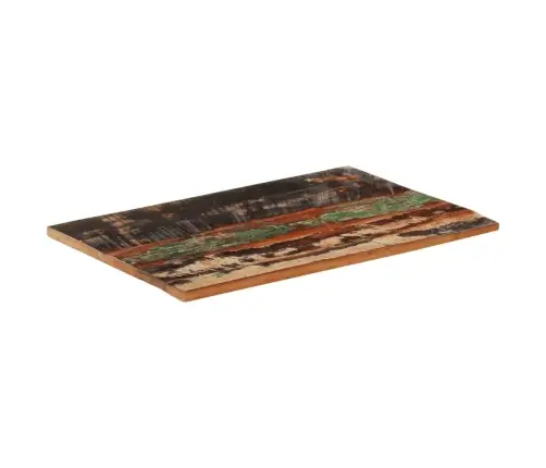 Ristkülikukujuline Lauaplaat 60X90 Cm 25–27 Mm Taastatud Puit
