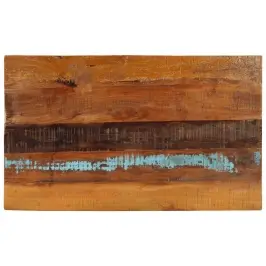 Ristkülikukujuline Lauaplaat 60X100 Cm 25–27 Mm Taastatud Puit
