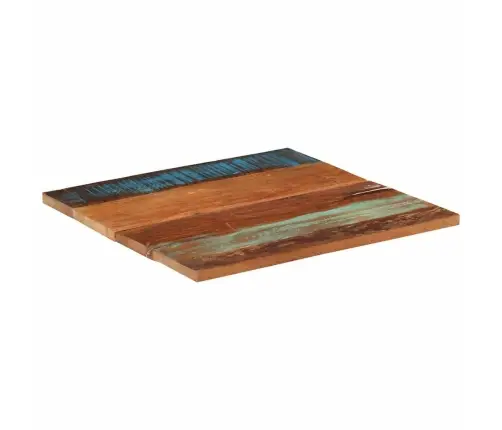 Galda Virsma, Kvadrāta, 70X70 Cm, 25-27 Mm, Pārstrādāts Koks Vidaxl
