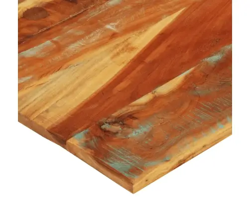 Ristkülikukujuline Lauaplaat 70X80 Cm 25–27 Mm Taastatud Puit