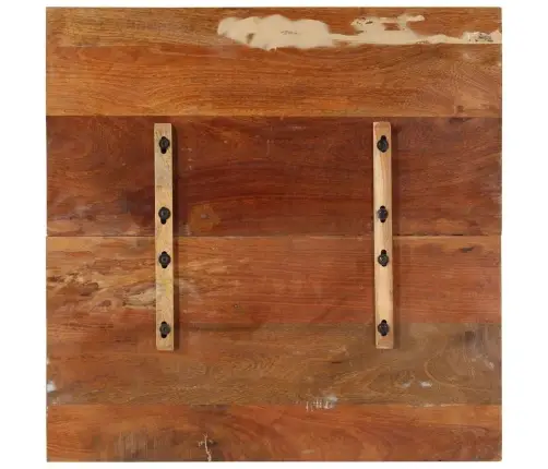 Ruudukujuline Lauaplaat 80X80 Cm 25–27 Mm Taaskasutatud Puit