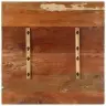 Ruudukujuline Lauaplaat 80X80 Cm 25–27 Mm Taaskasutatud Puit