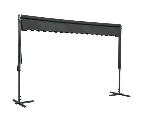 Brīvi Stāvoša Nojume, 400X300 Cm, Antracītpelēka Vidaxl