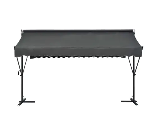 Brīvi Stāvoša Nojume, 400X300 Cm, Antracītpelēka Vidaxl