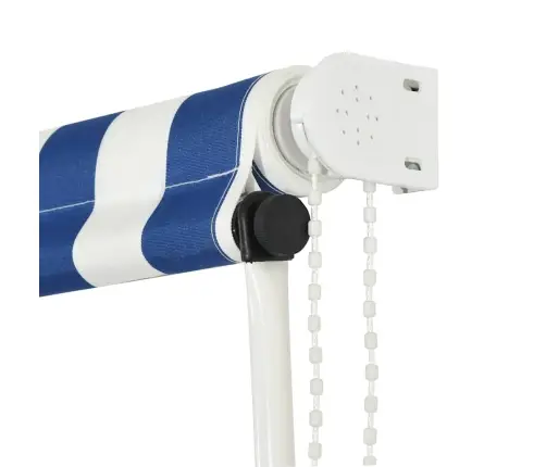 Sissetõmmatav Varikatus, 100 X 150 cm Sinine Ja Valge