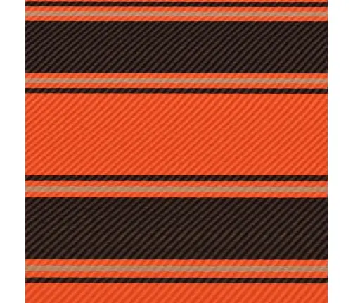 Izvelkama Markīze, 100X150 Cm, Oranža Ar Brūnu Vidaxl