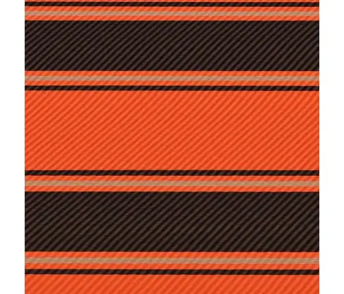 Ištraukiama Markizė, Oranžinės Ir Rudos Spalvos, 350X150Cm