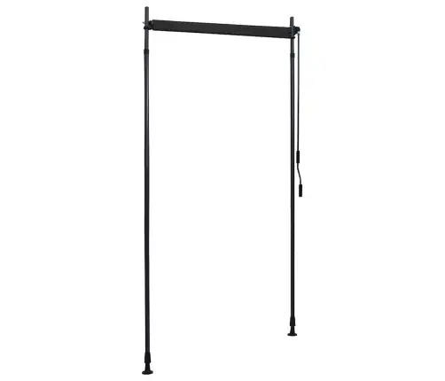 Lauko Roletas, Antracito Spalvos, 100X270Cm