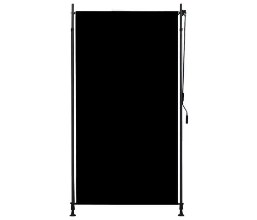 Āra Ruļļu Žalūzija, 120X270 Cm, Antracītpelēka  Vidaxl