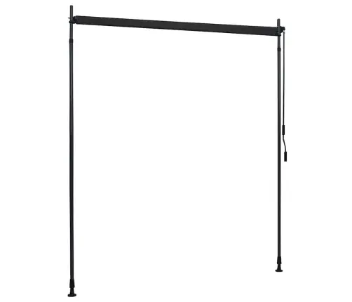 Väliruloo 200 X 270 cm Antratsiithall