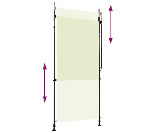 Väliruloo 100 X 270 cm Kreemjasvalge