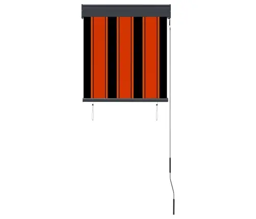 Āra Ruļļu Žalūzija, 60X250 Cm, Brūna Un Oranža Vidaxl