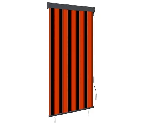 Väliruloo 100 X 250 cm Oranž Ja Pruun