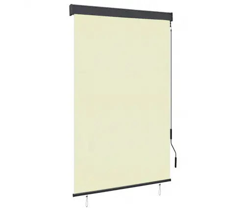 Āra Ruļļu Žalūzija, 120X250 Cm, Krēmkrāsas Vidaxl