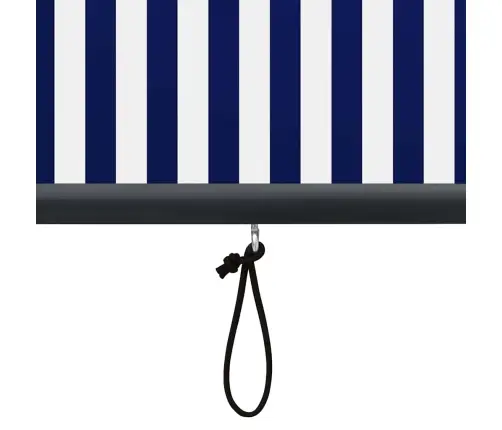 Väliruloo 140 X 250 cm Sinine Ja Valge Väliruloo 140 X 250 cm Sinine Ja Valge