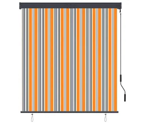 Väliruloo 140 X 250 cm Kollane Ja Sinine Väliruloo 140 X 250 cm Kollane Ja Sinine