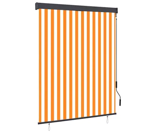 Āra Ruļļu Žalūzija, 140X250 Cm, Balta Un Oranža Vidaxl Āra Ruļļu Žalūzija, 140X250 Cm, Balta Un Oranža Vidaxl