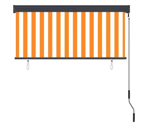 Āra Ruļļu Žalūzija, 140X250 Cm, Balta Un Oranža Vidaxl Āra Ruļļu Žalūzija, 140X250 Cm, Balta Un Oranža Vidaxl