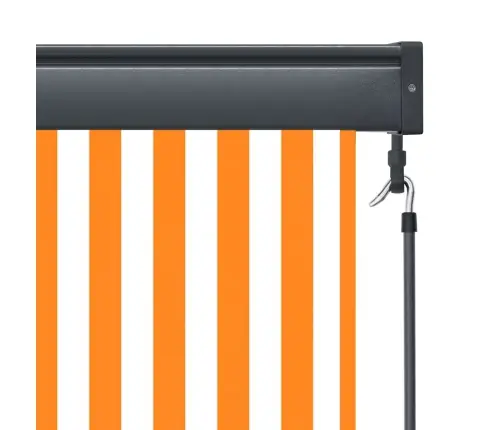 Āra Ruļļu Žalūzija, 140X250 Cm, Balta Un Oranža Vidaxl Āra Ruļļu Žalūzija, 140X250 Cm, Balta Un Oranža Vidaxl