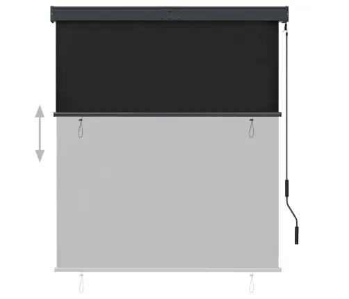Väliruloo 140 X 250 cm Antratsiithall Väliruloo 140 X 250 cm Antratsiithall