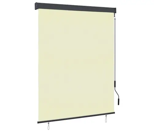 Āra Ruļļu Žalūzija, 140X250 Cm, Krēmkrāsas Vidaxl
