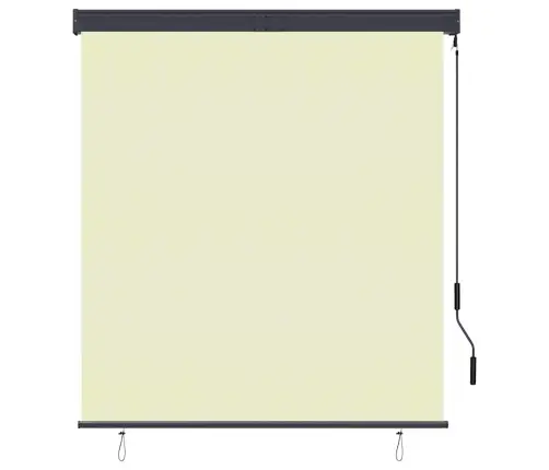 Āra Ruļļu Žalūzija, 140X250 Cm, Krēmkrāsas Vidaxl