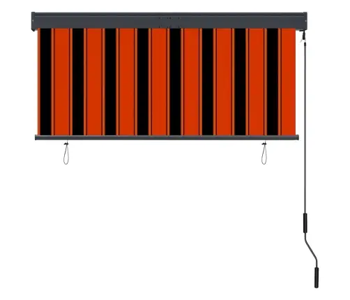 Āra Ruļļu Žalūzija, 140X250 Cm, Brūna Un Oranža Vidaxl Āra Ruļļu Žalūzija, 140X250 Cm, Brūna Un Oranža Vidaxl