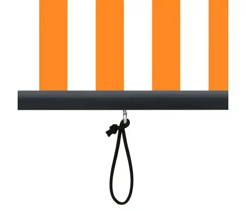 Āra Ruļļu Žalūzija, 160X250 Cm, Balta Un Oranža  Vidaxl Āra Ruļļu Žalūzija, 160X250 Cm, Balta Un Oranža  Vidaxl