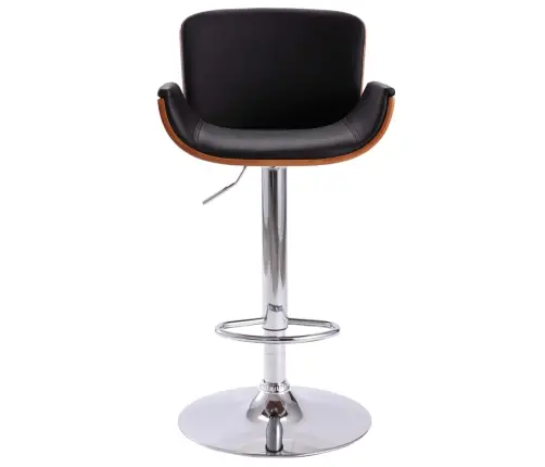 Bāra Krēsls, Melna Mākslīgā Āda Vidaxl