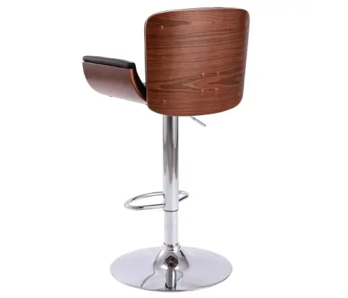 Bāra Krēsls, Melna Mākslīgā Āda Vidaxl