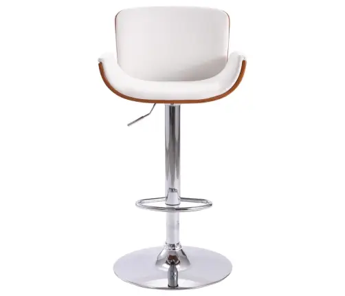 Bāra Krēsls, Balta Mākslīgā Āda Vidaxl