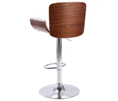 Bāra Krēsls, Balta Mākslīgā Āda Vidaxl