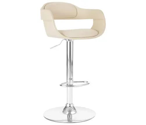 Bāra Krēsls, Balta Mākslīgā Āda Vidaxl