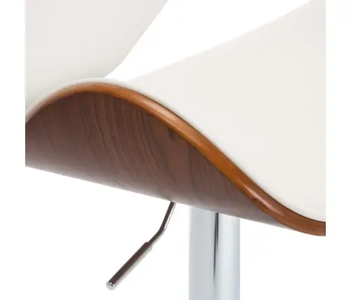 Bāra Krēsls, Balta Mākslīgā Āda Vidaxl