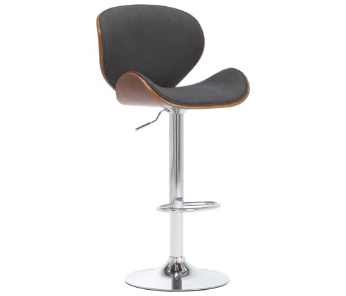 Bāra Krēsls, Pelēks Audums Vidaxl